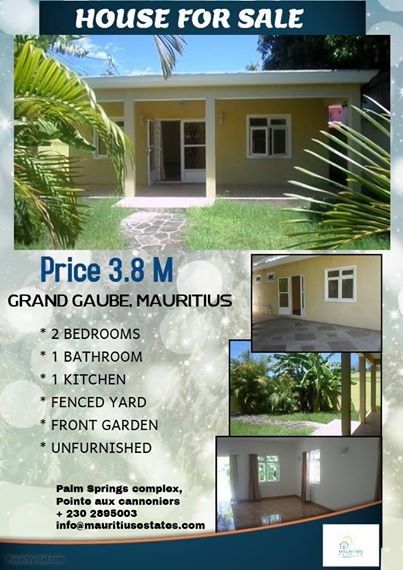 House for sale at Grand Gaube.  - 0 - House  on Aster Vender