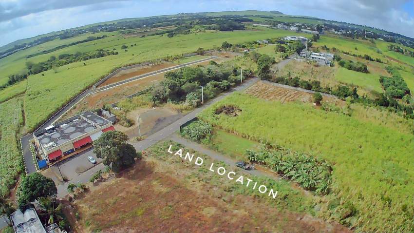 Commercial land, D'Epinay pamplemousses, infront of family supermarket - 0 - Land  on Aster Vender
