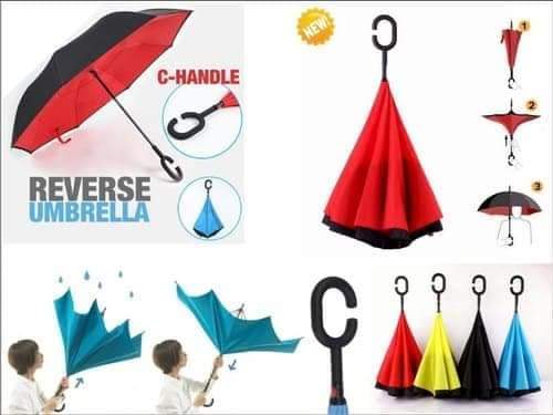Windproof Reverse Umbrella ** PROMO Rs 295.00 - 1 - Others  on Aster Vender