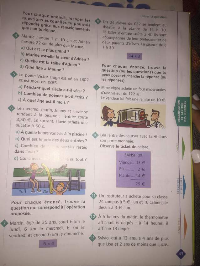 A portée de maths  ce2 - 1 - Self help books  on Aster Vender