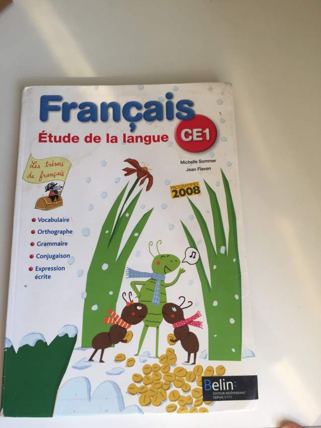 Français étude de la langue  ce1 at AsterVender