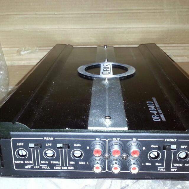 Car Amplifier and Speaker on Aster Vender