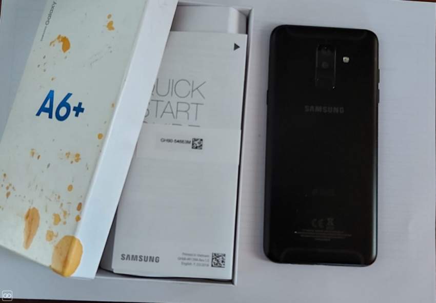 SAMSUNG GALAXY - A6 PLUS - 32GB + memory card 64 gb - 2 - Android Phones  on Aster Vender