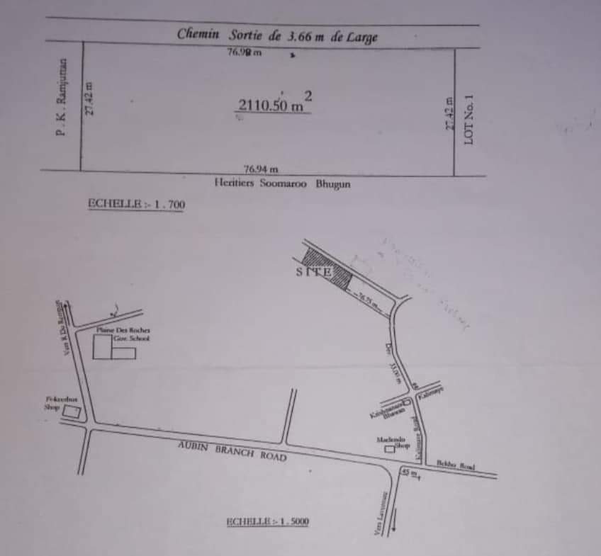 Commercial plot for sale in Plaine Des Roches @ Rs 75,000/perche  - 4 - Land  on Aster Vender