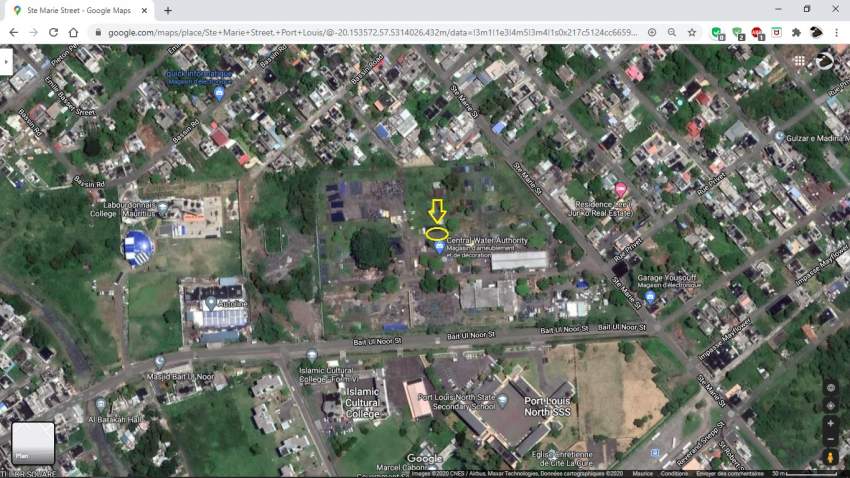 Land for sale at Vallee Des Pretres, Port-Louis on Aster Vender