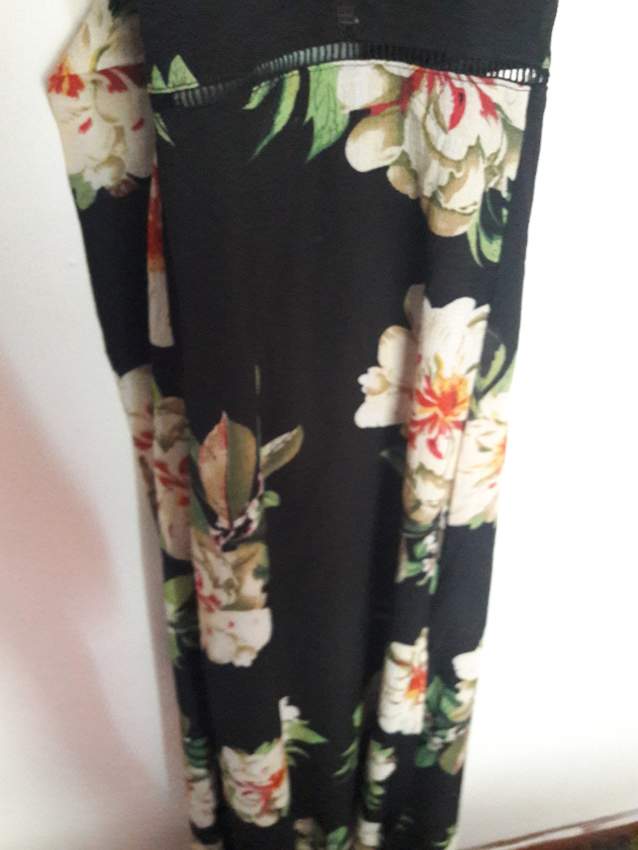 Black Floral Dress - 2 - Dresses (Women)  on Aster Vender