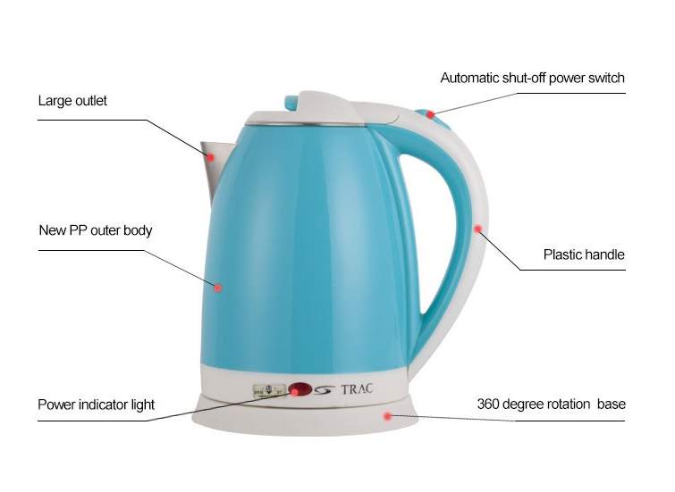 36% DISCOUNT: Amazon best seller STAINLESS STEEL INSULATED KETTLE - 6 - Kitchen appliances  on Aster Vender