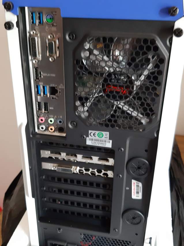 Gaming Desktop Spec Alpha White/Blue Liquid Cooled i7-8700k - 1 - All Informatics Products  on Aster Vender