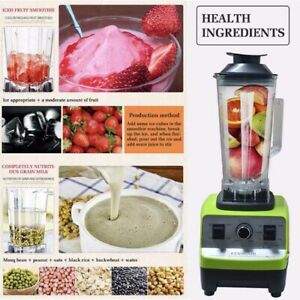 ALL METAL GEAR COMMERCIAL BLENDER/GRINDER JUICER ICE CRUSHER ICECREAM - 5 - Kitchen appliances  on Aster Vender