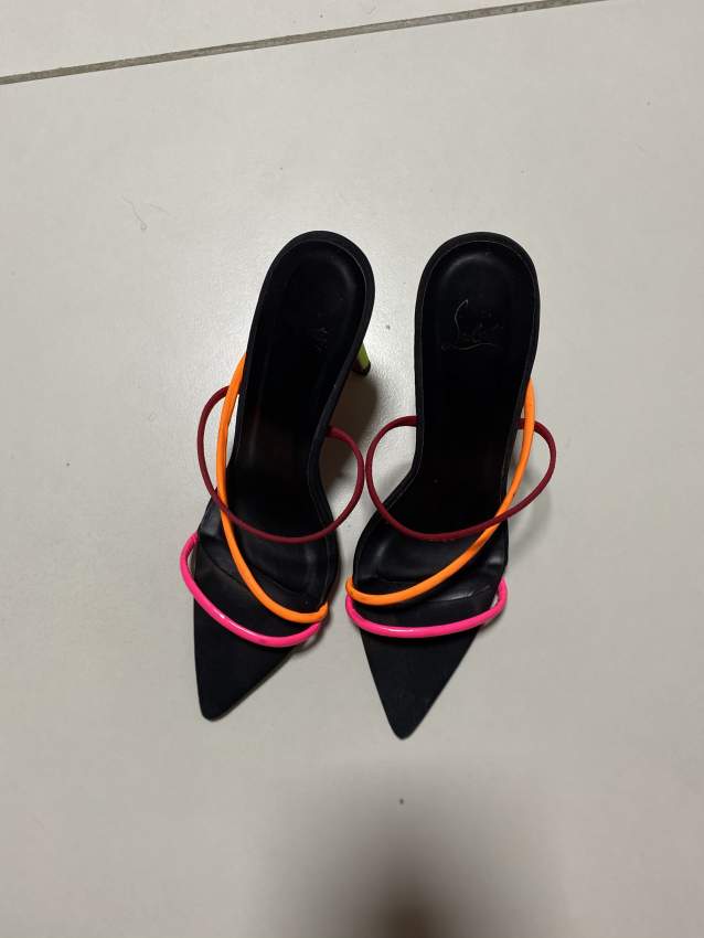 Multicolored sandal slipper heels - 0 - Classic shoes  on Aster Vender