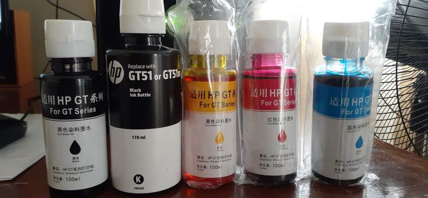 hp wirless tank printer 415 series with ink bottles on Aster Vender