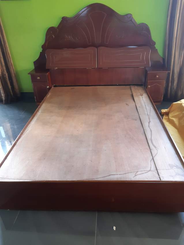 double bed, fair condition, for sale. - 1 - Bedroom Furnitures  on Aster Vender
