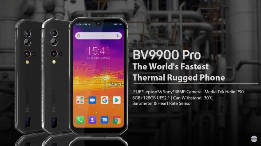 Blackview BV9900 Pro Thermal Camera - 2 - Blackview Phones  on Aster Vender
