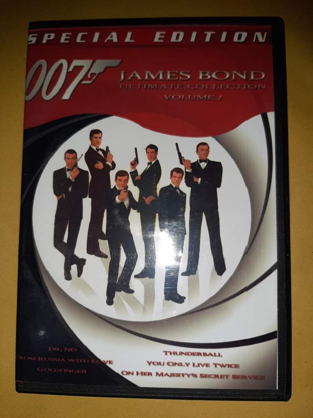 DVD - James Bond Collection Vol 1 | Aster Vender All Electronics...