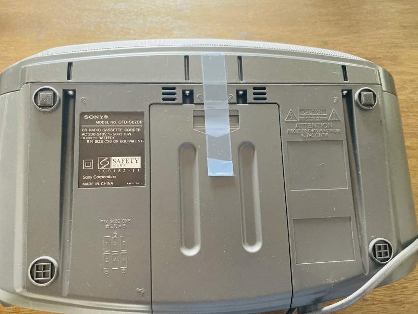 Sony CD Radio and cassette player (all in one) - 3 - All electronics products  on Aster Vender
