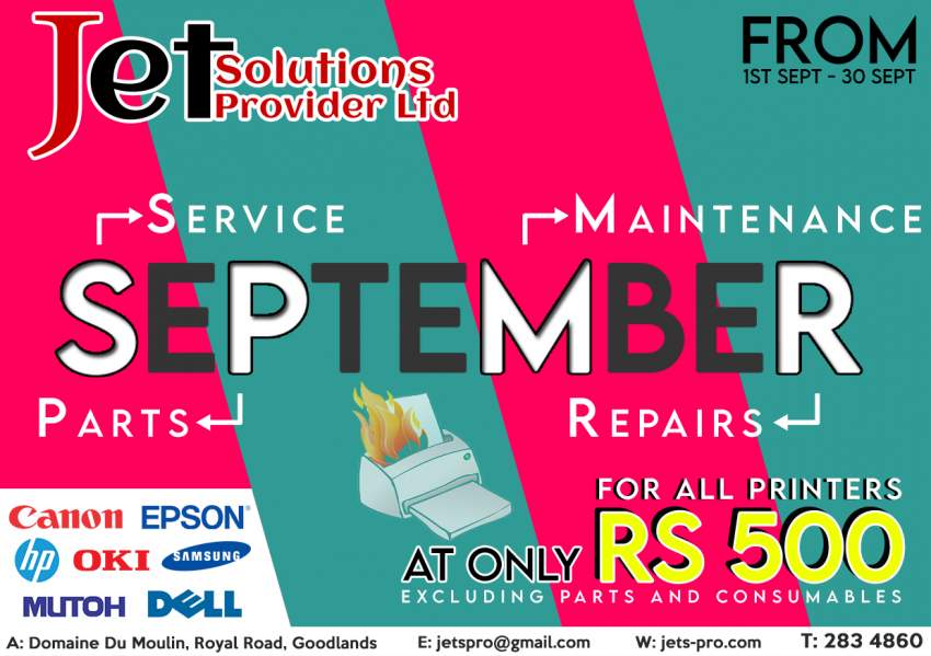 Repairs & Maintenance of Printers or Computers @Rs 500 only - 0 - All Informatics Products  on Aster Vender