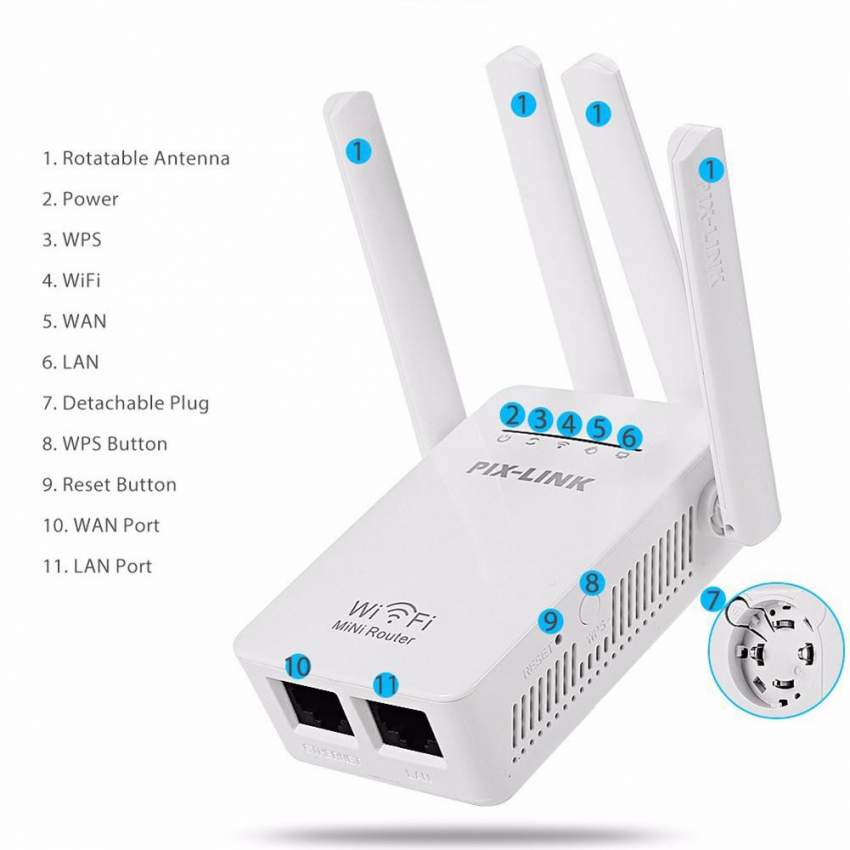 Wifi Repeater  - 0 - Wifi Repeater (Extender)  on Aster Vender
