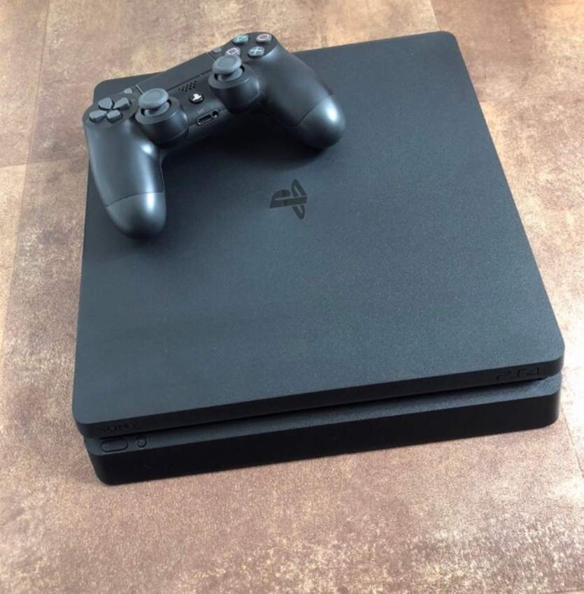 Ps4 Slim 1tb + Manette  - 0 - PlayStation 4 Games  on Aster Vender