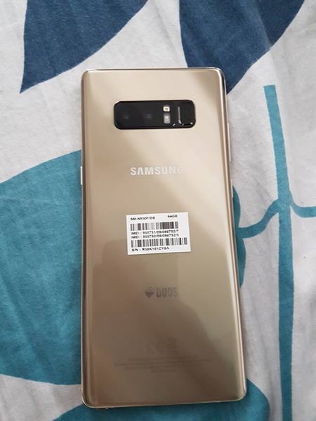Samsung galaxy note 8 64gb mapple gold  - 2 - Android Phones  on Aster Vender