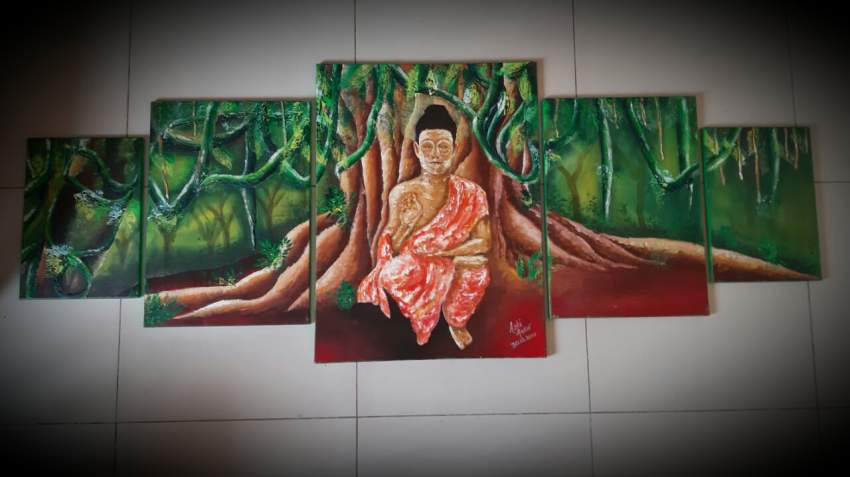 Peaceful budha painting on Aster Vender