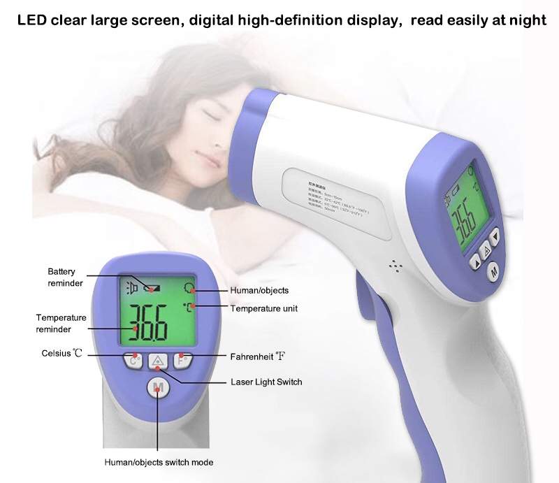 Contactless Infrared Thermometer - 1 - Thermometer  on Aster Vender