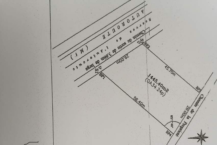 LAND FOR SALE IN PLAINE MAGNIEN - 1 - Land  on Aster Vender