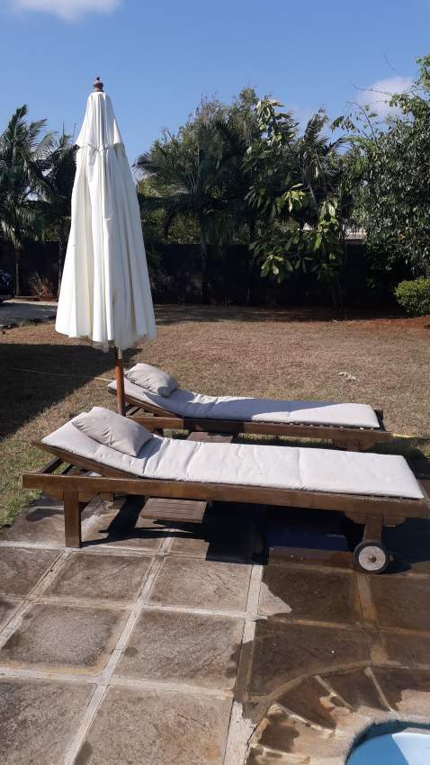 Wooden Sunbed set for sale Urgent! Rs 12,000 for all! - 3 - Garden Furniture  on Aster Vender