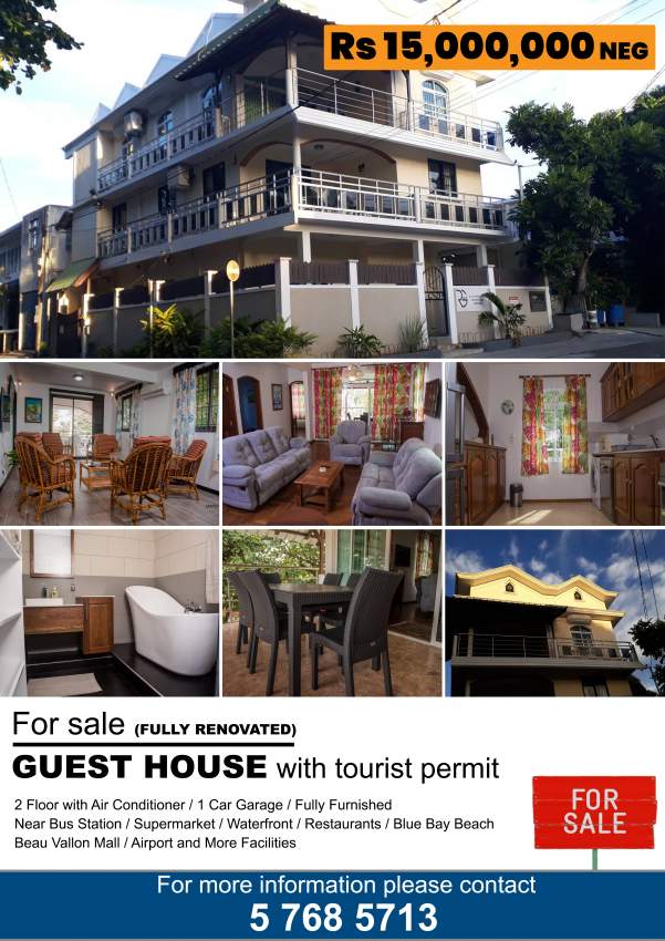 For Sale Guest House Aster Vender Apartments