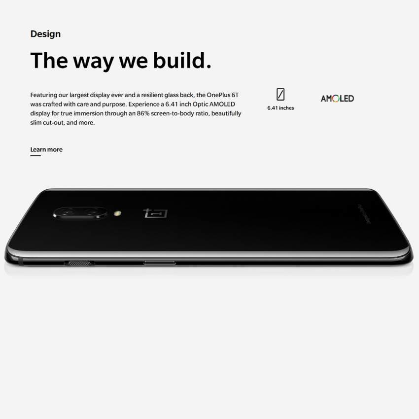 OnePlus 6T - 3 - Android Phones  on Aster Vender