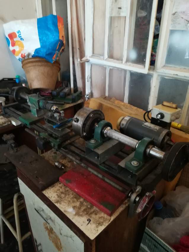 Tour a metaux Metal lathe - 3 - All Hand Power Tools  on Aster Vender