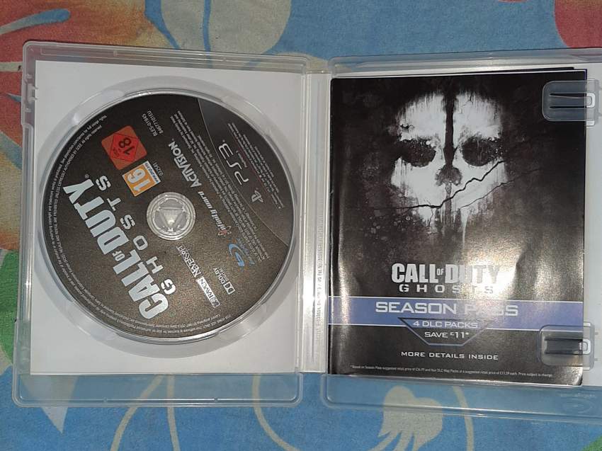 Call of duty Ghosts  - 0 - PlayStation 3 (PS3)  on Aster Vender