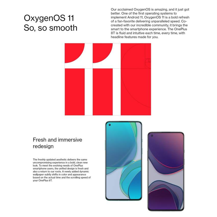 OnePlus 8T Ultra Fast Charging.  Ultra Smooth Scrolling. - 3 - Oneplus Phones  on Aster Vender