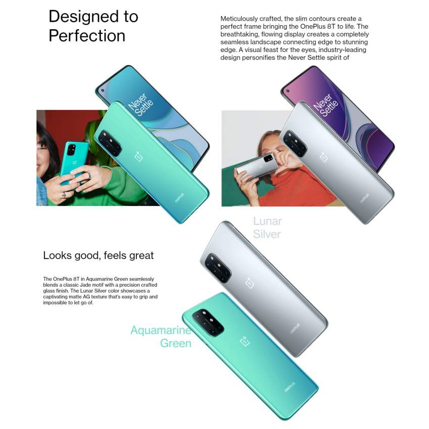 OnePlus 8T Ultra Fast Charging.  Ultra Smooth Scrolling. - 5 - Oneplus Phones  on Aster Vender