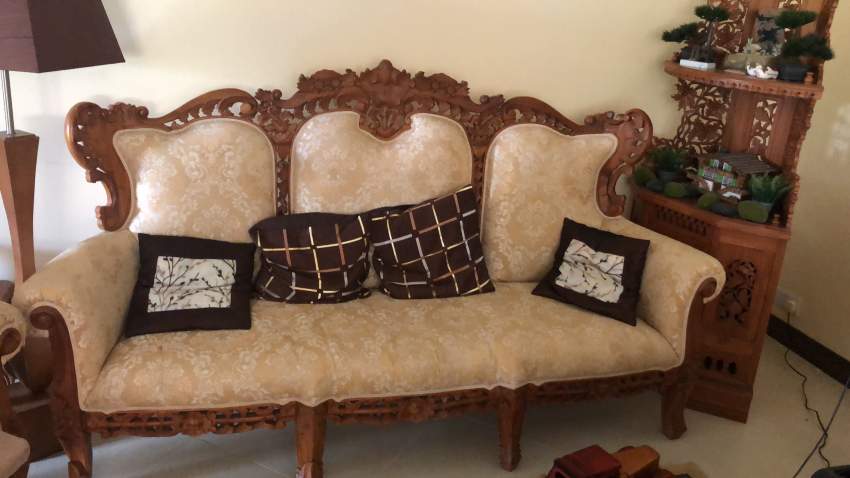 Salon sculpter 7 places - 1 - Living room sets  on Aster Vender