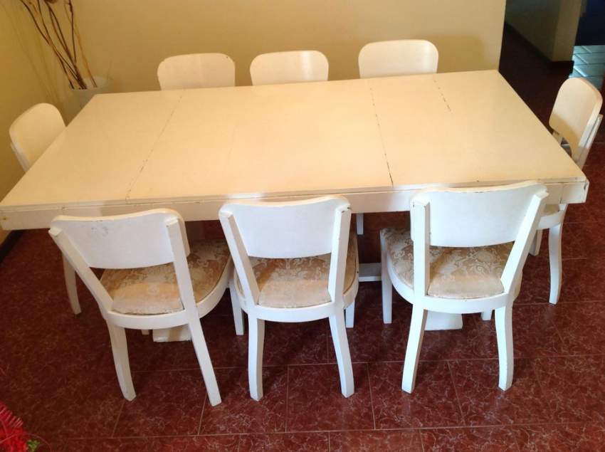 Teak table and chairs - 0 - Table & chair sets  on Aster Vender