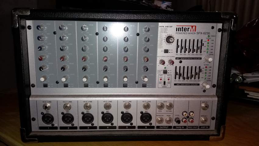 power mixer 6 channel  - 1 - Other Musical Equipment  on Aster Vender