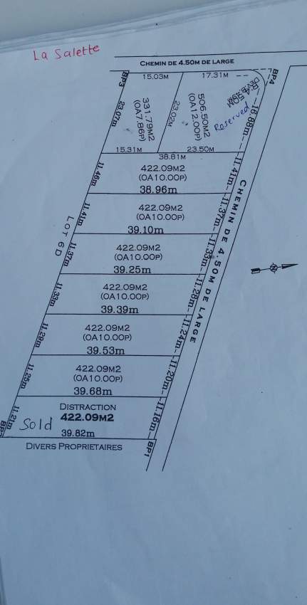Residential land at La Salette - 0 - Land  on Aster Vender