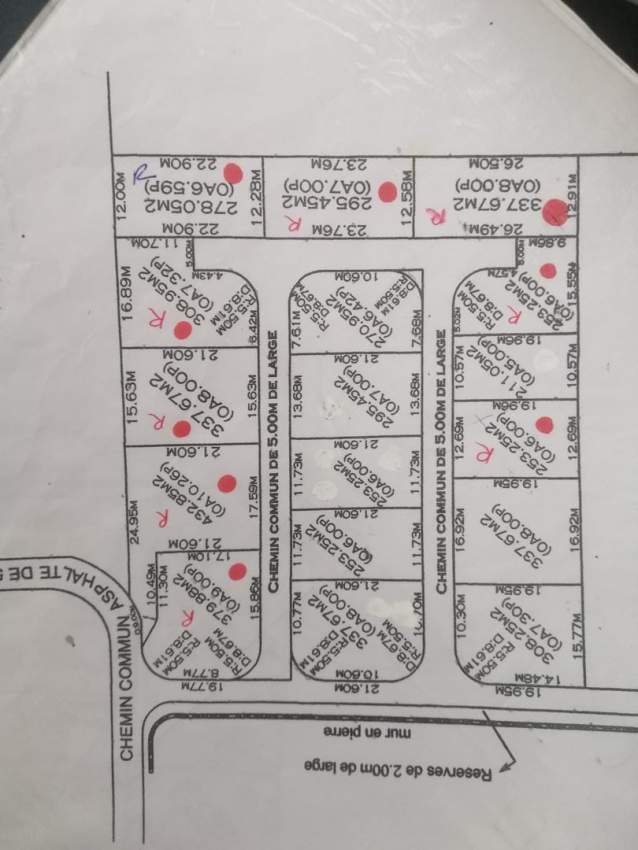 Residential land  near hotel Domaine Alizees - 0 - Land  on Aster Vender