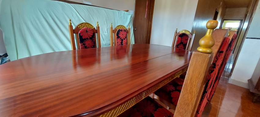 Bois massif dining table - 2 - Table & chair sets  on Aster Vender