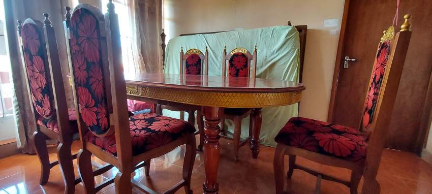 Bois massif dining table - 1 - Table & chair sets  on Aster Vender