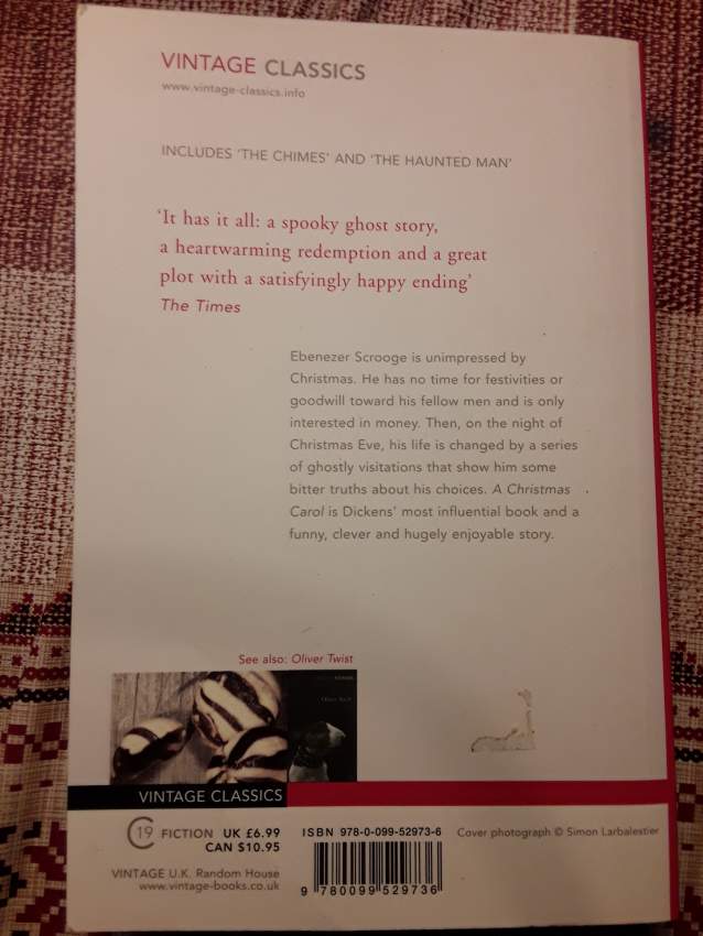 Charles Dickens : A Christmas Carol  - 1 - Fictional books  on Aster Vender