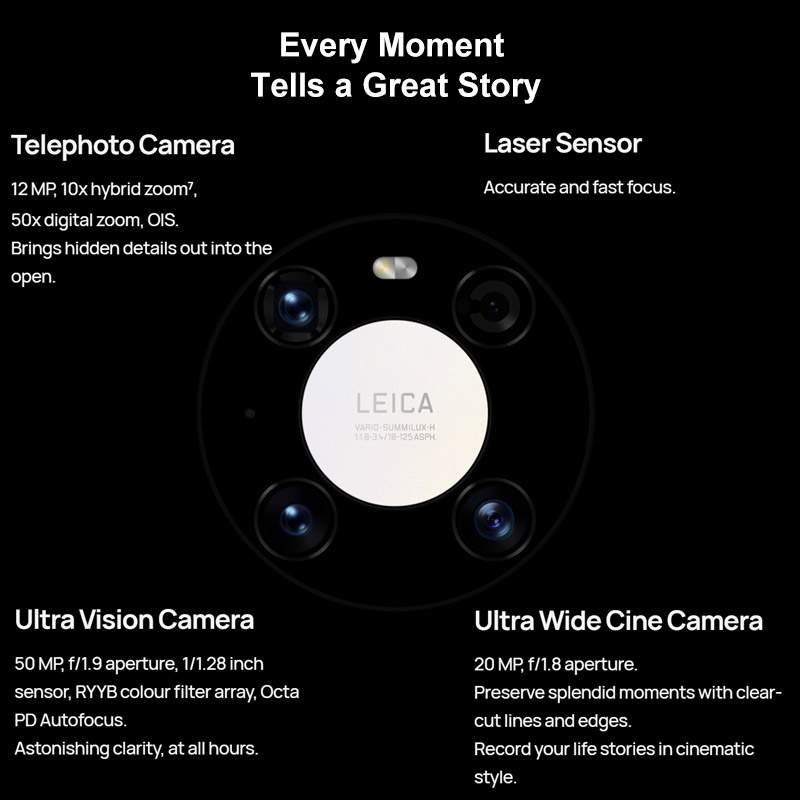 HUAWEI MATE 40 PRO 8GB/256GB - 6 - Huawei Phones  on Aster Vender