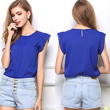 Summer Sleeveless shirt - 0 - Tops (Women)  on Aster Vender