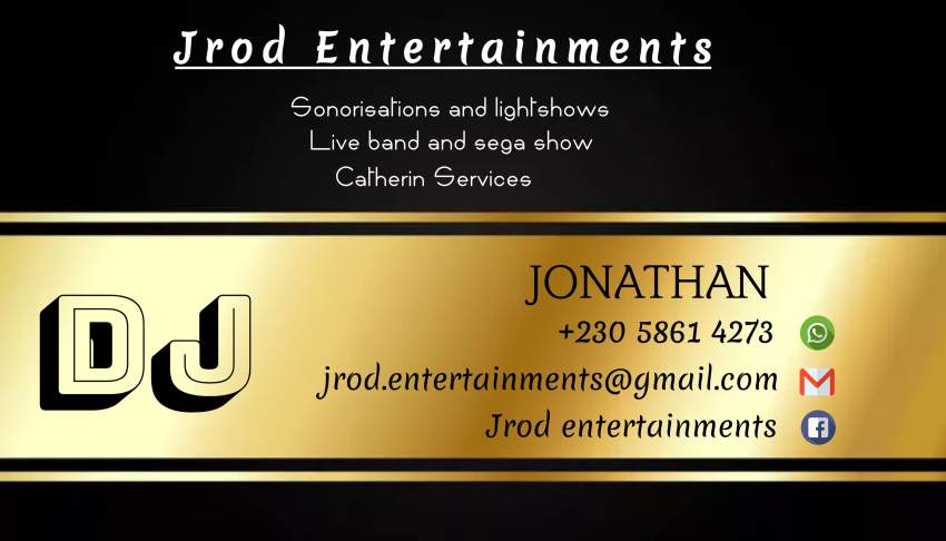 Jrod Entertainments  - 0 - Entertainment  on Aster Vender