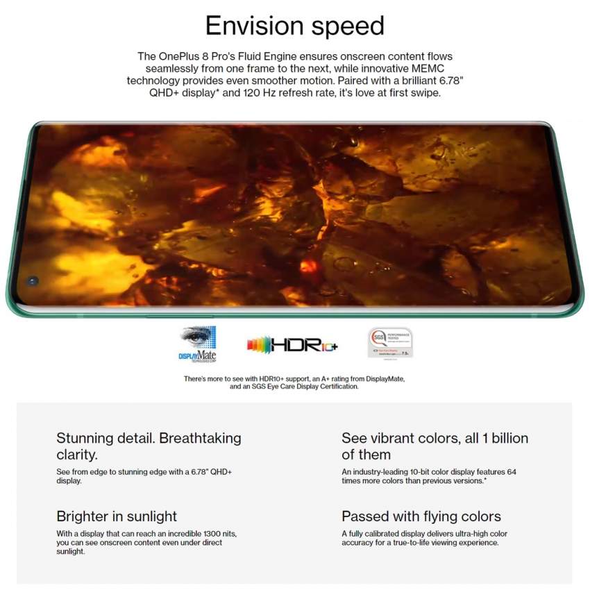 Oneplus 8 Pro  8GB /128GB - 5 - Android Phones  on Aster Vender