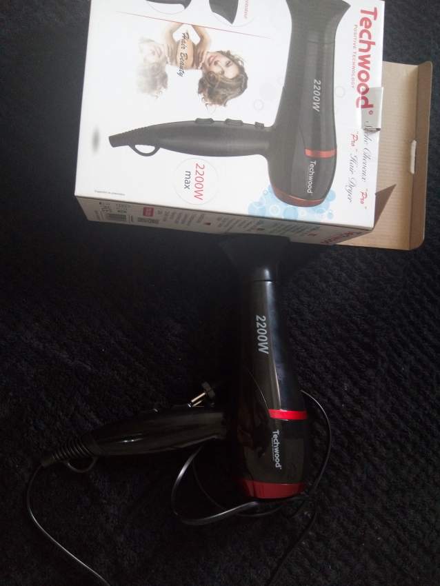 Techwood 2200 watt hairdryer - 0 - Hair dryer  on Aster Vender