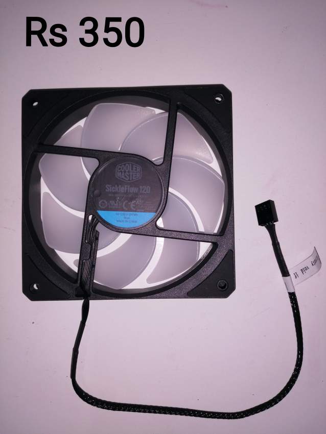 CoolerMaster Sickleflow 120 Blue PC Chassis fan Promo Rs 300 - 0 - All Informatics Products  on Aster Vender
