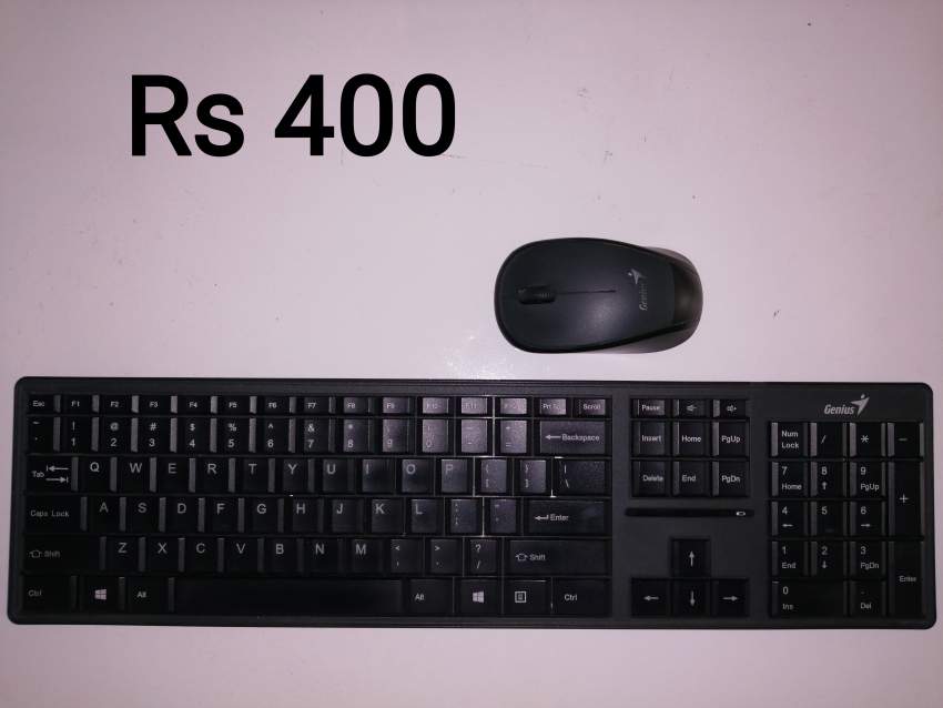 Wireless Keyboard & Mouse Genius - 0 - All Informatics Products  on Aster Vender