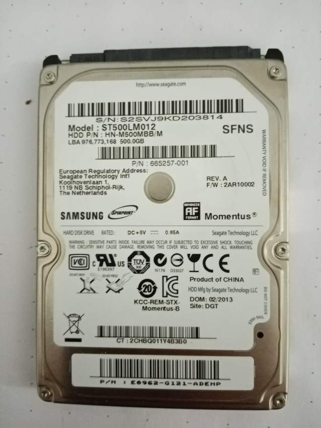 RAM, Intel I5, 500GB HDD, etc... - 2 - All Informatics Products  on Aster Vender