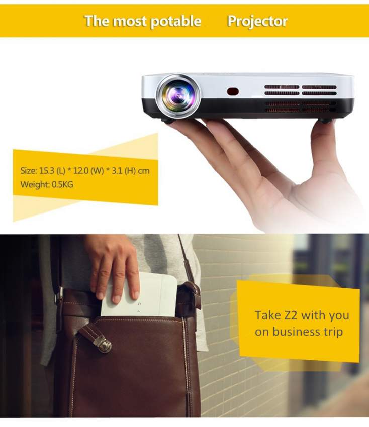 Projecteur 1080p DLP LED 2D-3D - 1 - All electronics products  on Aster Vender